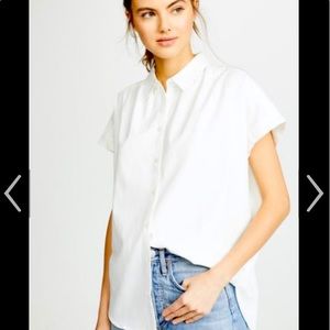 Madewell White Central Button Down XS